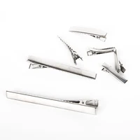 David accessories металл цвета: золотистый, серебристый зажимы типа «крокодил» шпилька для луки дети для женщин DIY аксессуары для волос 100 шт., 100Yc2052 - изображение