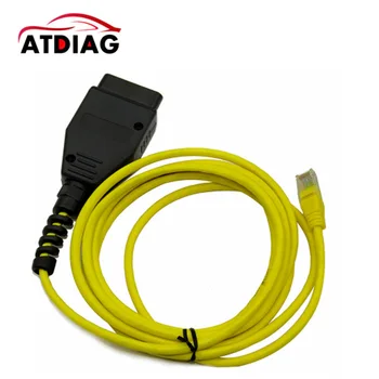 

10pcs ESYS 3.23.4 V50.3 Data Cable For b-mw ENET Ethernet to OBD OBDII Interface E-SYS ICOM Coding Cable for F-serie