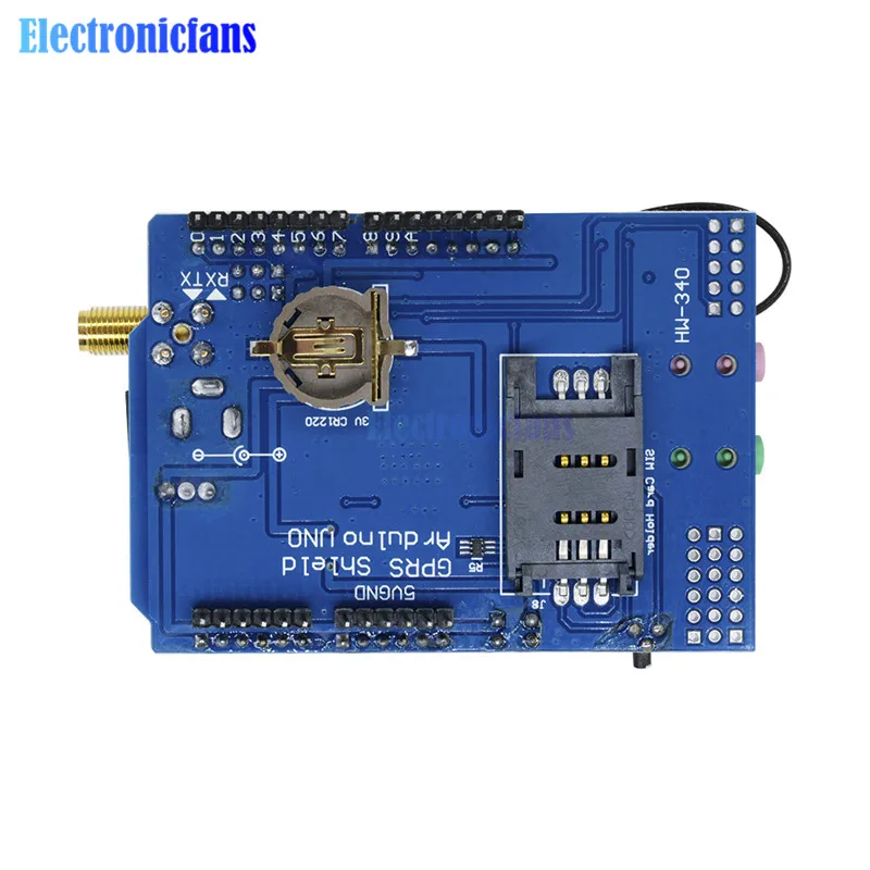 SIM900 850/900/1800/1900 МГц GPRS/GSM модуль макетной платы комплект для Arduino