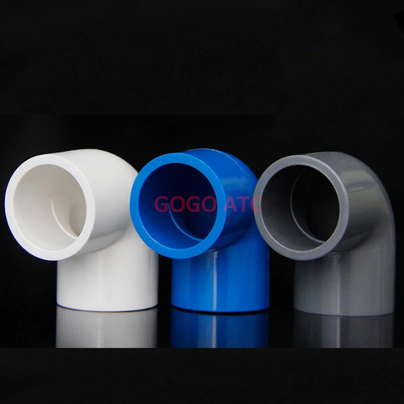 pvc water pipes 32mm 40mm PVC elbow water supply PVC pipe 90 degrees Garden  Irrigation Aquarium Tube Adapter Agriculture|Pneumatic Parts| - AliExpress