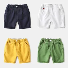Летние шорты для мальчиков одежда для малышей из хлопка детские короткие брюки для мальчиков Одежда для детей штаны для мальчиков