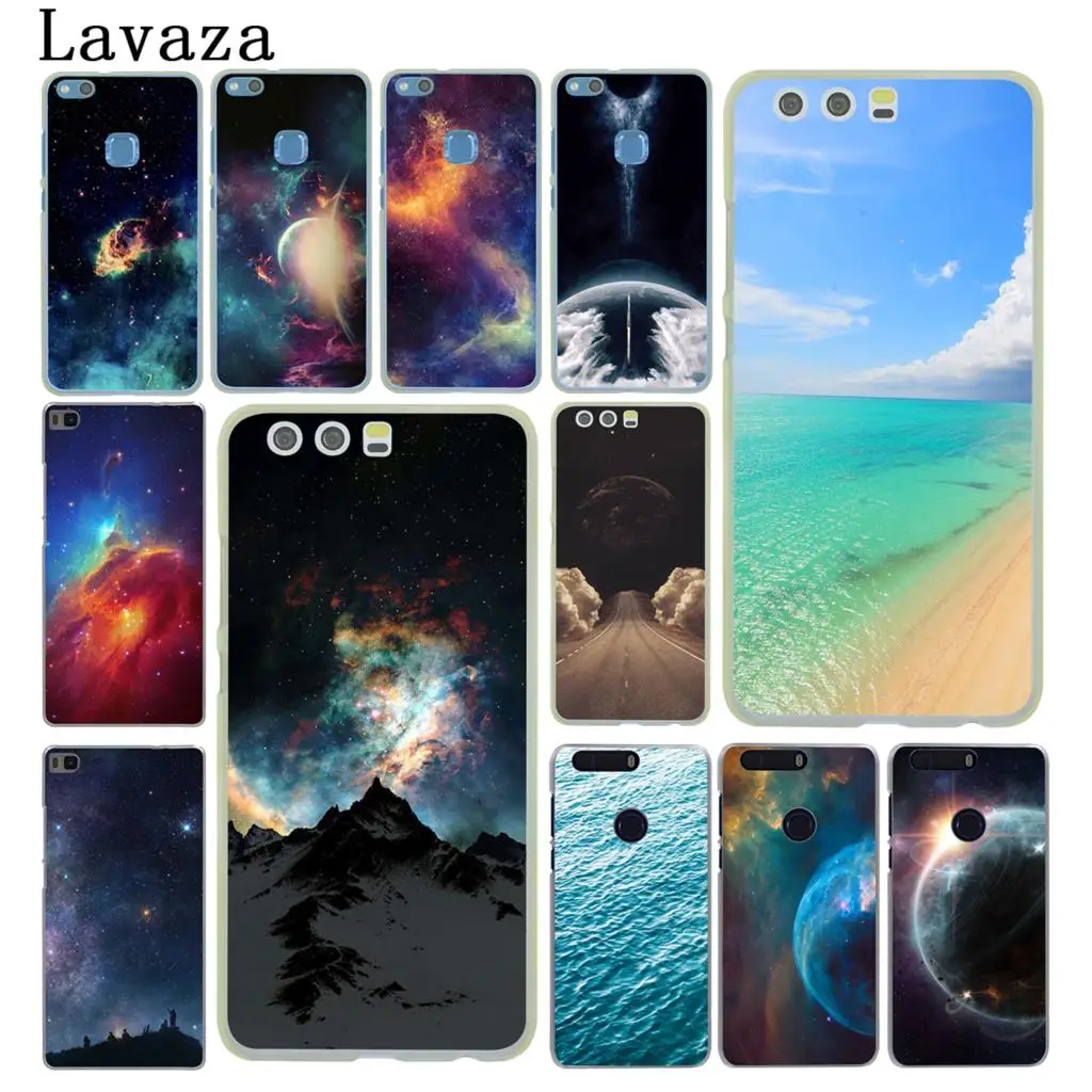 

Lavaza Ocean Water Sky Universe Planet Street Hard Cover for Huawei P8 P9 P10 P20 P30 Lite Plus P20 P30 Pro P smart 2019 Case