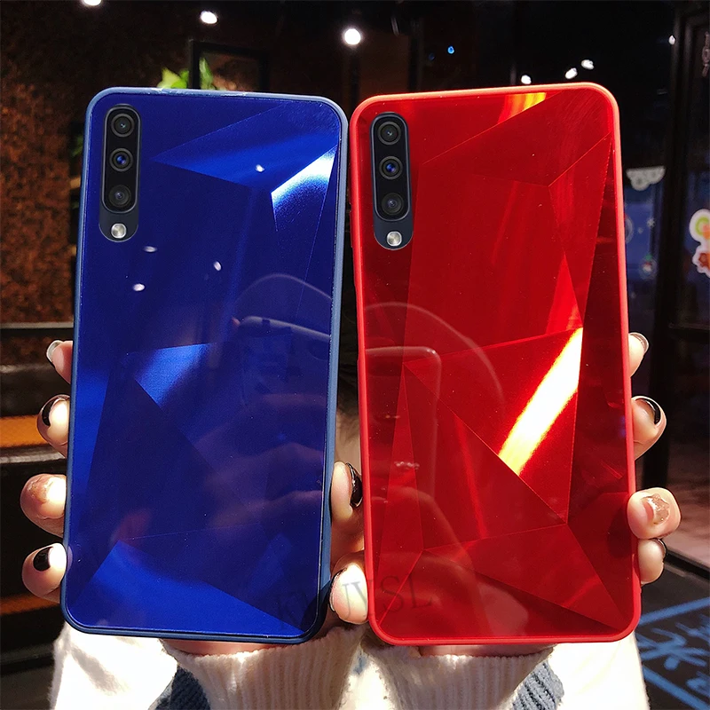 3D с бриллиантовым блеском чехол с зеркальной поверхностью для samsung Galaxy M10 M20 M30 A10 A30 A20 A50 A70 чехол Конфеты Крышка для samsung M30 M20 A50 A30