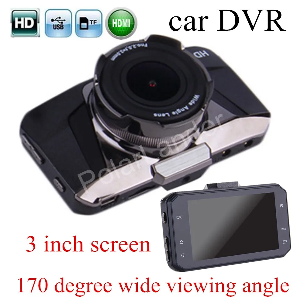 high quality new 3 inch LCD screen HD Car Camcorder DVR 170 Degree wide