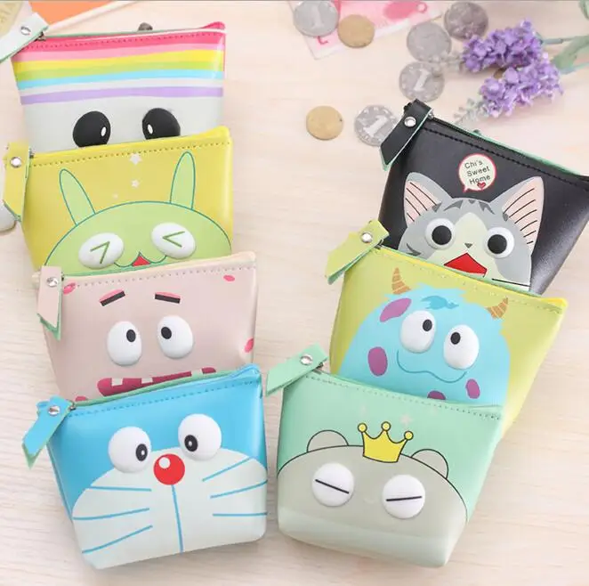 

Cute Animal Small Womens Handbag Zip Coin Bag Case Key Card Holder Purse Wallet