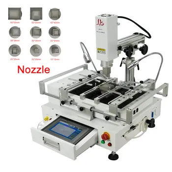 

Hot air soldering infrared rework station with 3 zones LY R690 with laser point 4300W for repairing motherboard and IC chips
