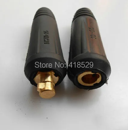 4 пары сварочный кабель коннектор DKJ 10 25 разъем кабель|socket connector|coupling connectorsocket and plug