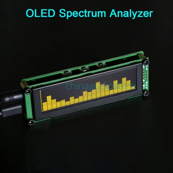 

21 Bands OLED Spectrum Analyzer Music Audio Spectrum Analyzer Display Graphic Equalizer