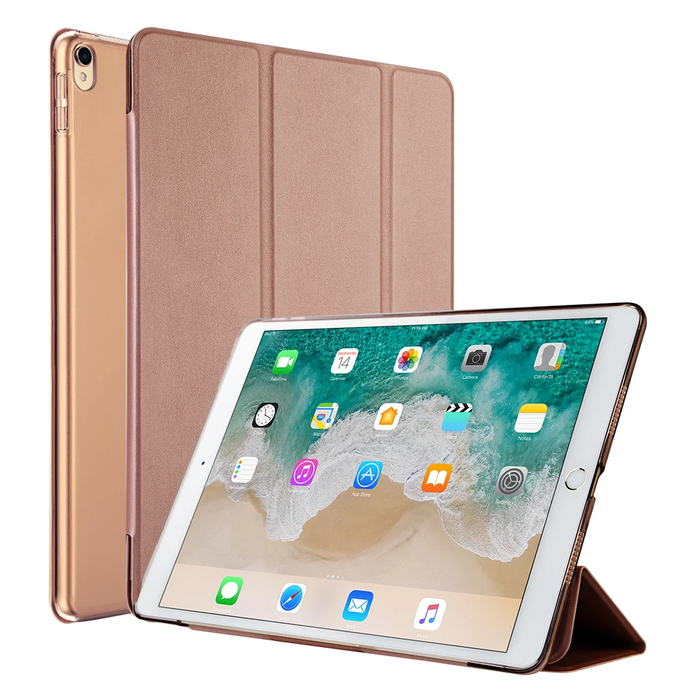 Jisoncase умный чехол PU чехол для iPad Pro 10,5 дюймов чехол тонкий чехол Funda флип умный чехол для iPad Pro 10,5 пластик