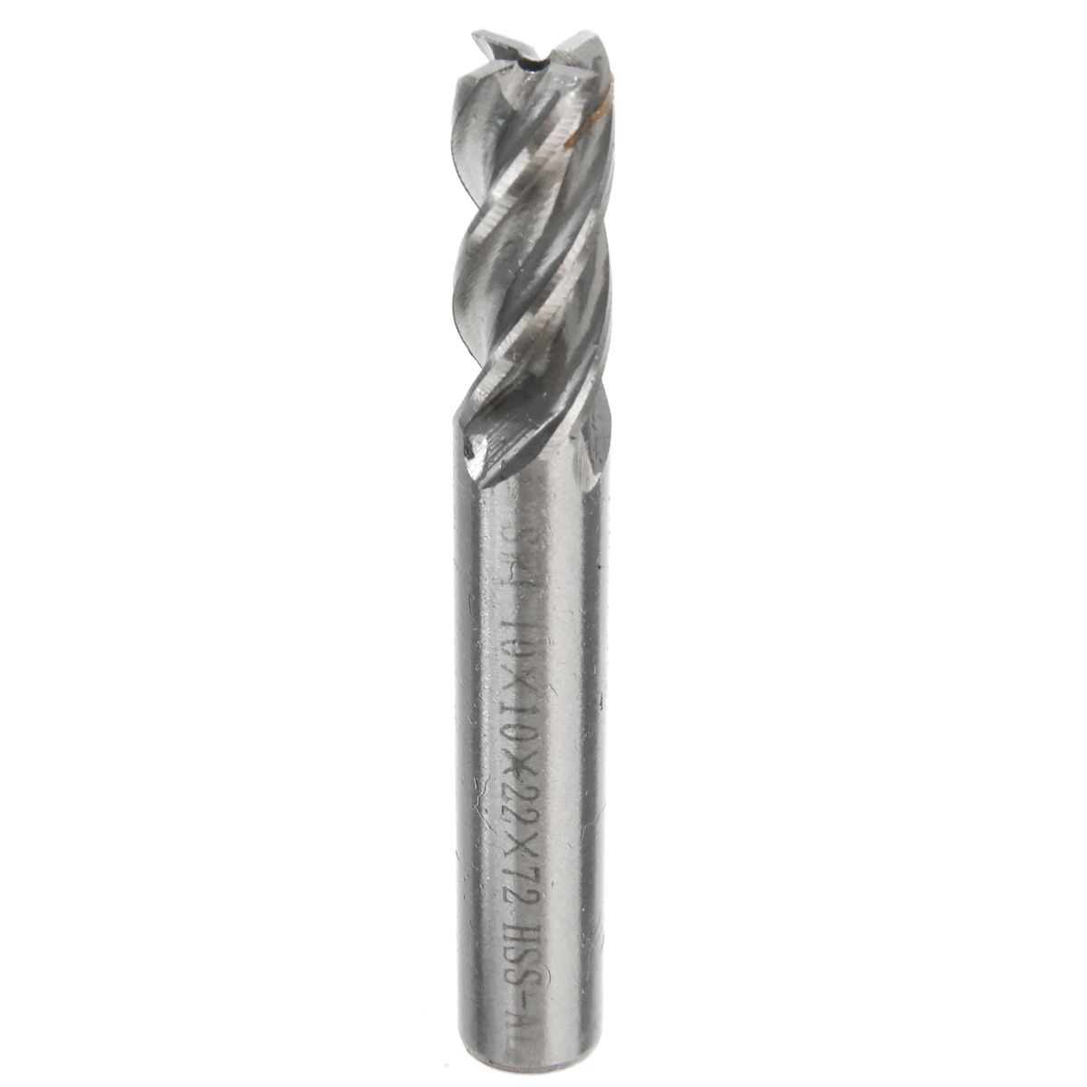 10Pcs 4 Flute End Mill 1.5/2/3/4/5/6/7/8/9/10mm High Speed Steel Straight Shank End Milling CNC Cutter Drill Bit Cutting Tool