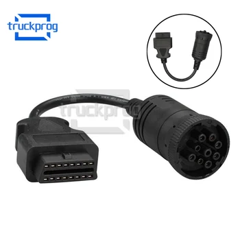 

OBD2 9 Pin Cable for inline 5/ inline 6 Diagnostic Scanner DB25 P/N 3165159 Diagnosis Cable 9pin Female Data Link Cable