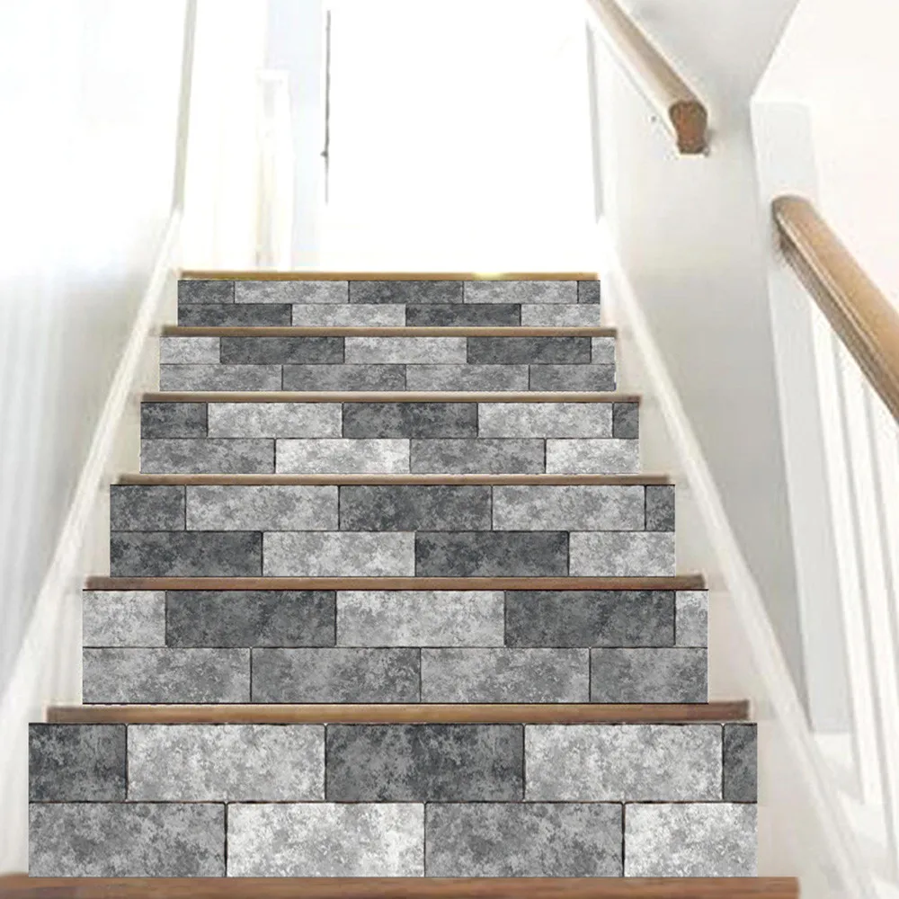 1Set StepBasic Non-Slip Coral Fleece Resistant Carpet Stair Mat White Brick Pattern Solid Wall Stickers Living Room Stairs Stick 1Set StepBasic Non-Slip Coral Fleece Resistant Carpet Stair Mat White Brick Pattern Solid Wall Stickers Living Room Stairs Stick