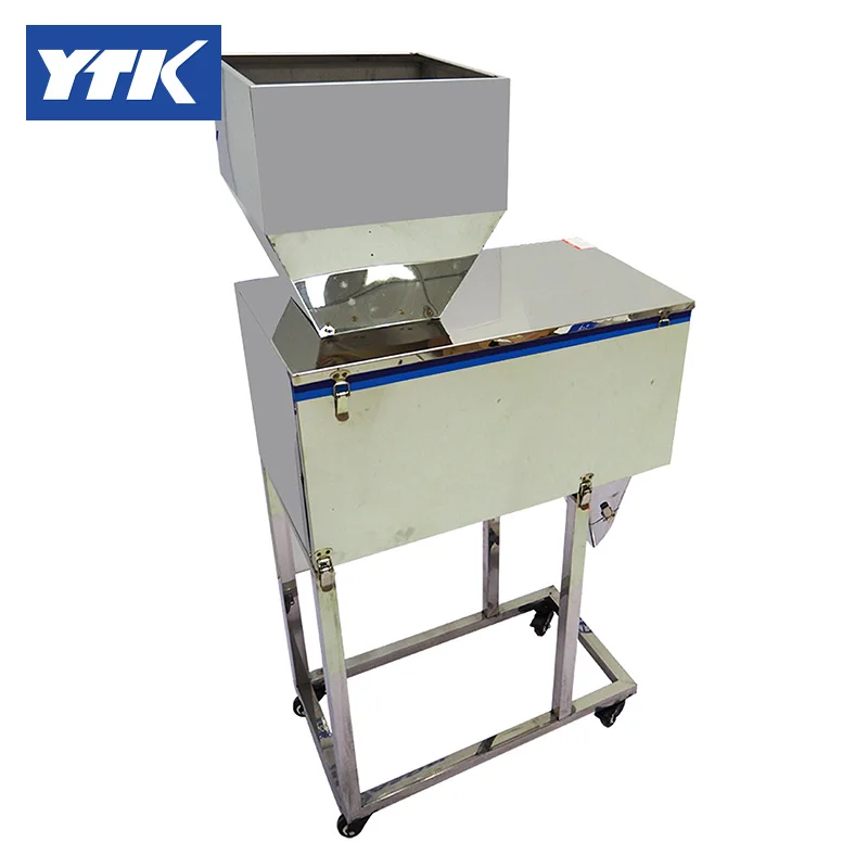 YTK 25-1200 г машина для взвешивания и наполнения сухого порошка машина для измельчения частиц или бобов, семян или чая