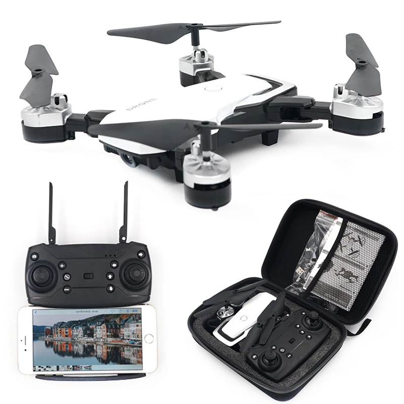 

Foldable RC DRONE Quadcopter With 720P HD FPV Camera Professional LED Selfie Quadcopter Mini Smart Drone 20min Flying Time