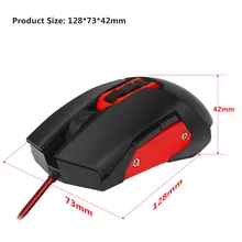 7 кнопок, проводные механические макросы, определение игровой мыши, 3200 dpi для ноутбуков или ПК, мыши, инженерный дизайн человеческого тела, F719