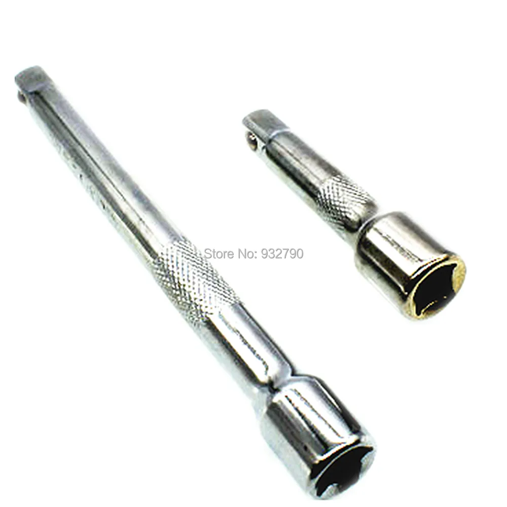 2pcs Impact Drill Bit Socket Adapter Set Extension Bar 3/8 inch Drive