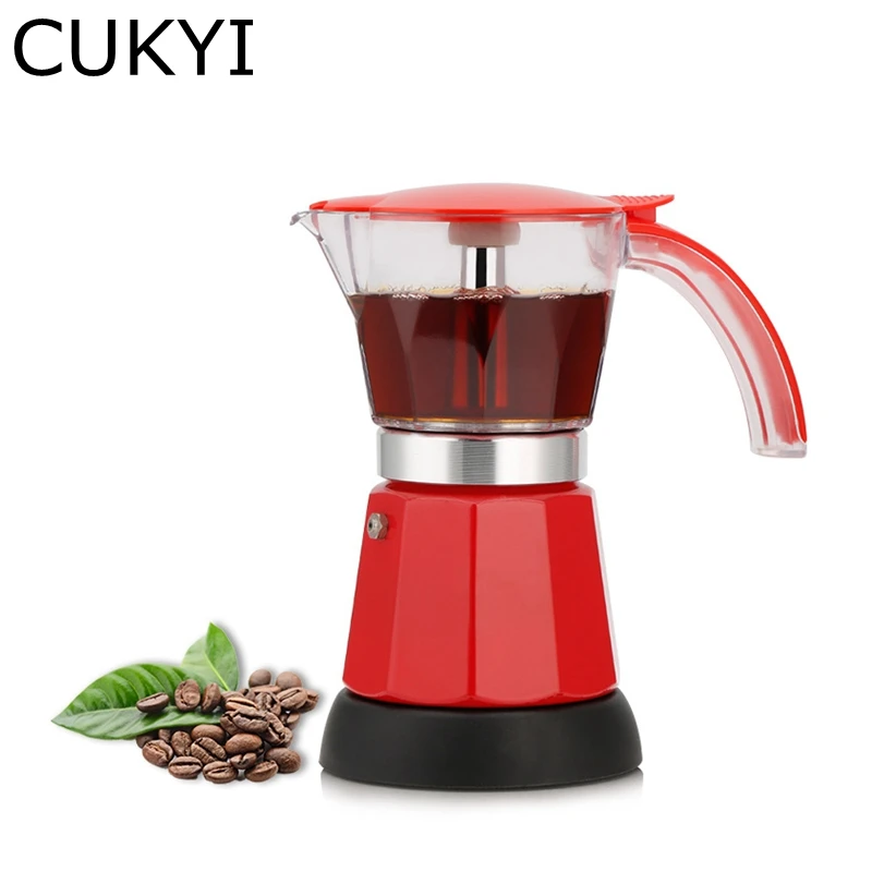 110V 220V Coffee Percolators Italian Mocha Coffee Maker Stovetop Tool Filter Percolator Cafetiere