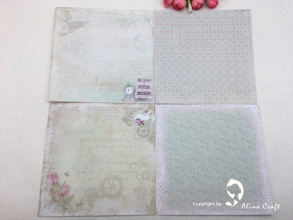 7-3 patterned paper