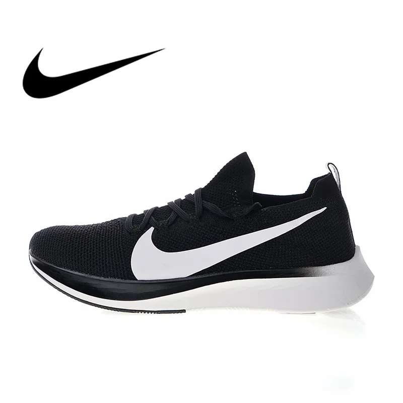 

Original Authentic Nike Vaporfly Flyknit 4% Men's Breathable Running Shoes Sport Outdoor Breathable Sneakers 2018 New AQ1765