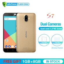 Ulefone S7 1GB 8GB Smartphone 5 0 inch IPS HD Display Android 7 0 Dual Camera