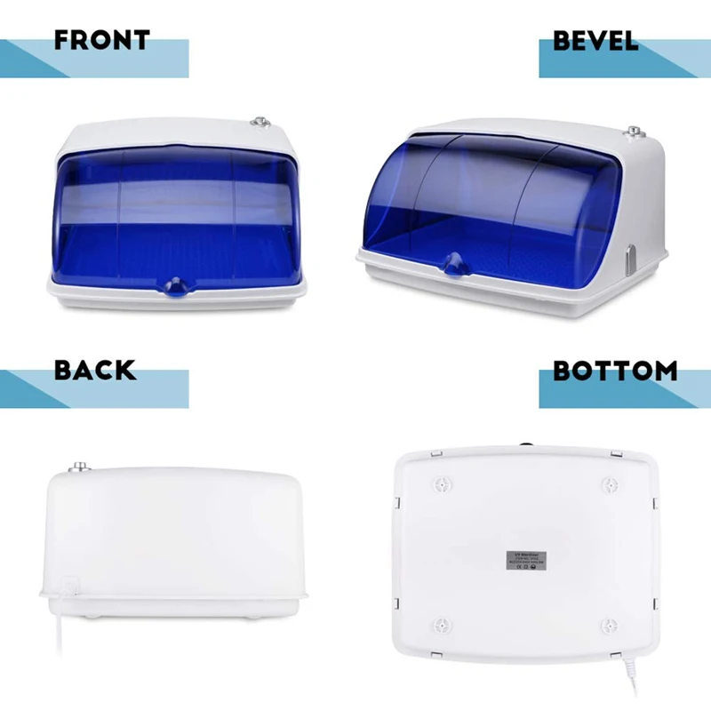  Mini Portable UV Disinfection Sterilizer Box Sterilizer Cabinet Drawer Clean for Home Beauty Salon 