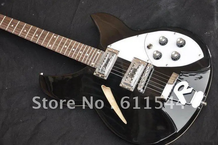 

Wholesale New Arrical 325 330 Electric Guitar Black Color 6 Strings Musical instruments