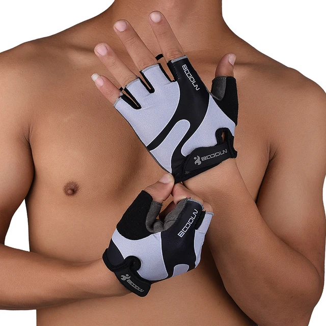 US $7.50 2019 Fitness Gloves Gym Outdoor Sports Exercise Weight Lifting Gloves Body Sports Building Training