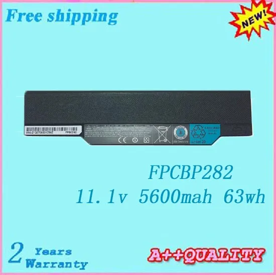 

High quality Fpcbp282 Laptop battery For Fujitsu FPCBP220AP FPCBP238AP FPCBP281 FPCBP281AP FPCBP282 FPCBP282-K Free shipping