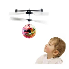 New Electronic Toys RC Flying Ball Helicopter UFO Ball With Music Altitude Induced Magic Ball Aircraft Colorful As ChristmasGift