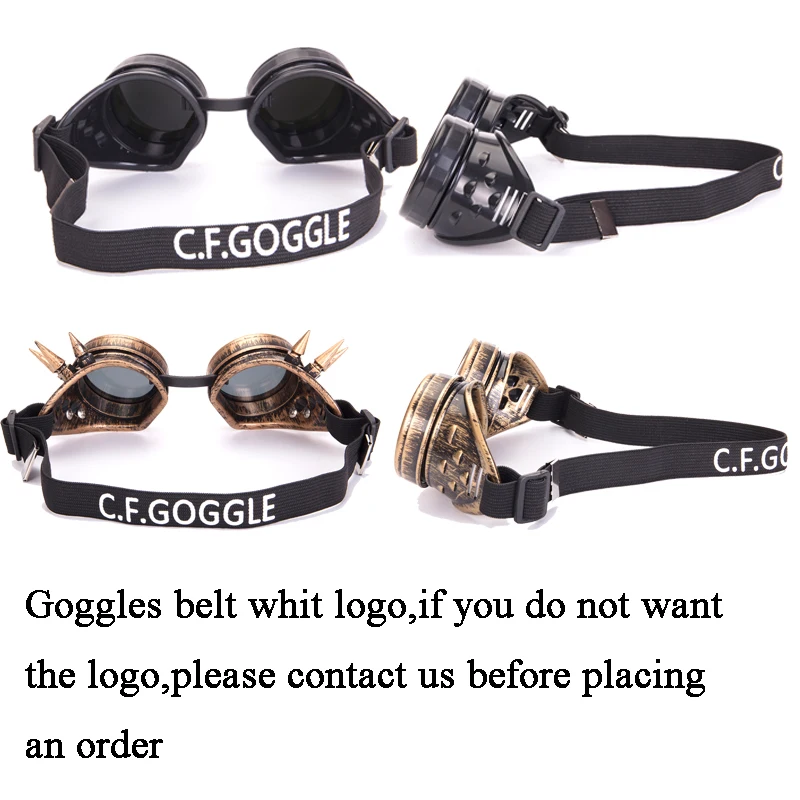 Очки C.F.GOGGLE новинка мужские и женские очки в стиле панк ретро сварочные с круглой
