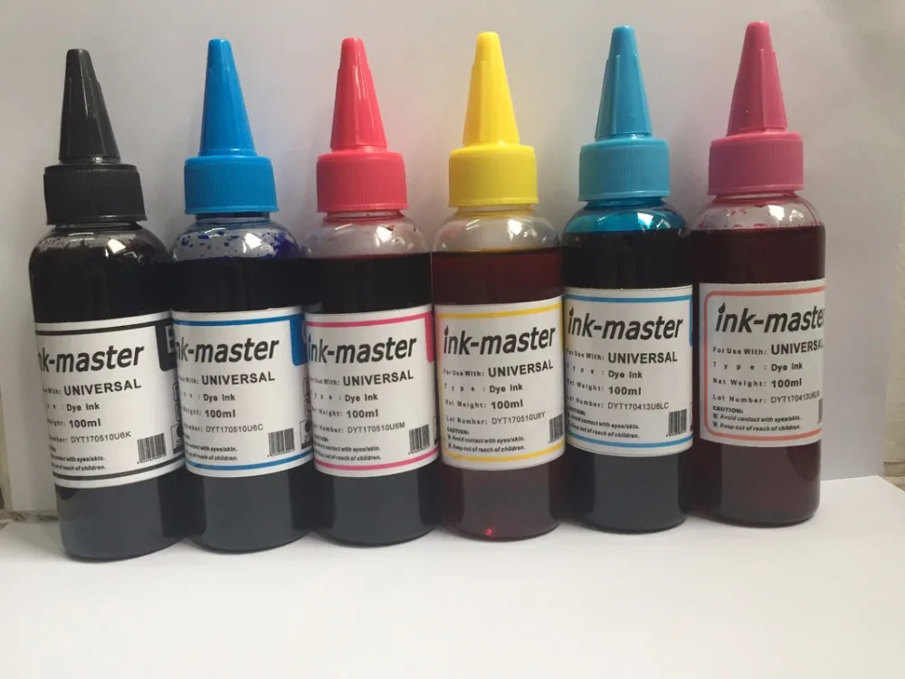 Чернила для Epson Stylus Photo R200 R220 R300 R320 R340 RX500 RX600 RX620Universal T0481 - T0486 | Компьютеры и офис