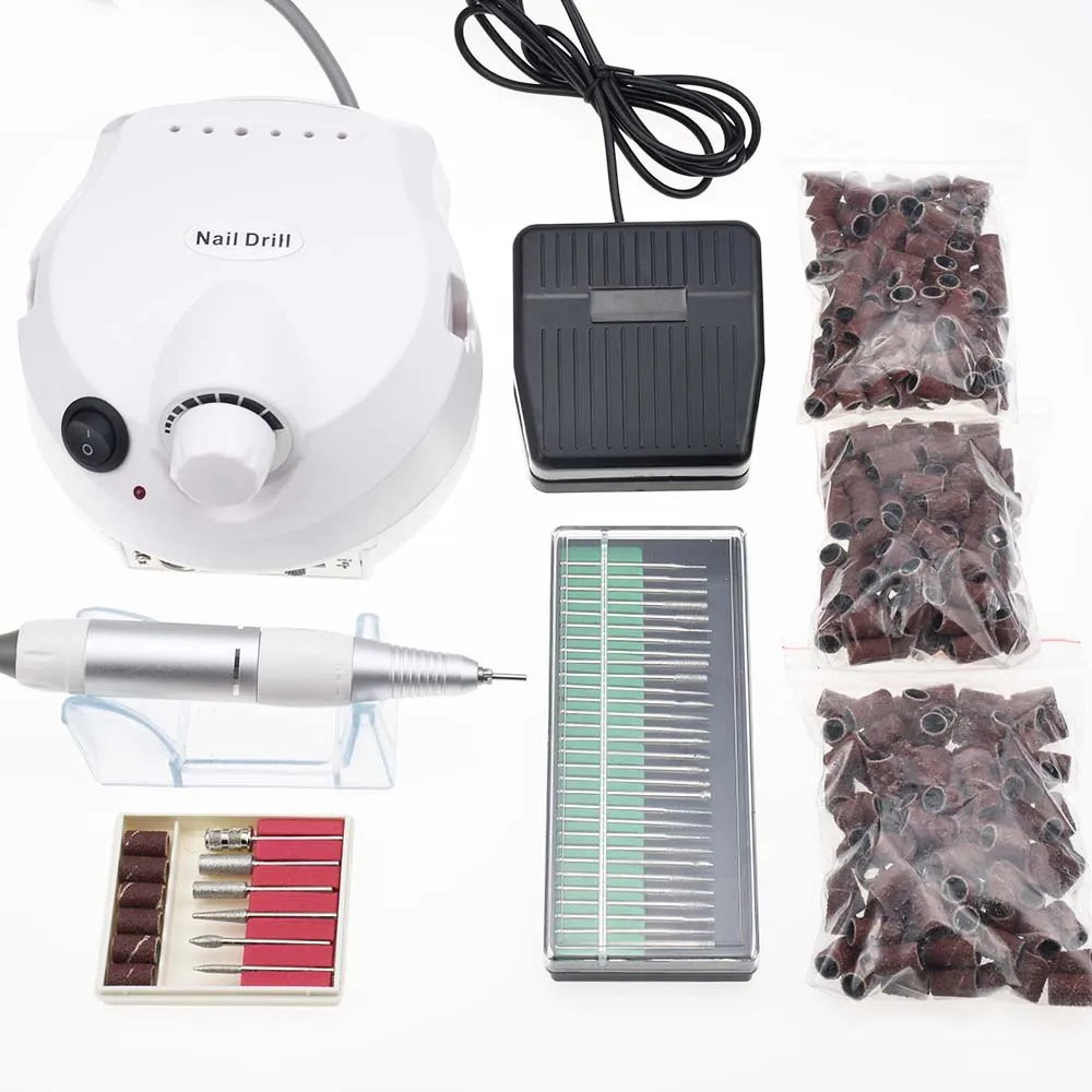 Preise 30000RPM Elektrische Nagel Bohrer Maschine Pro Nagel Cutter Nail art Ausrüstung Pediküre Maniküre Maschine Fräsen Maschine Für Nagel Gel