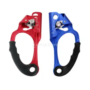 Скалолазание левый/правый ручной Жумар вознесение Riser 8-13 мм канат зажим для альпинизма трос для спелеотуризма подъемы снаряжение - изображение