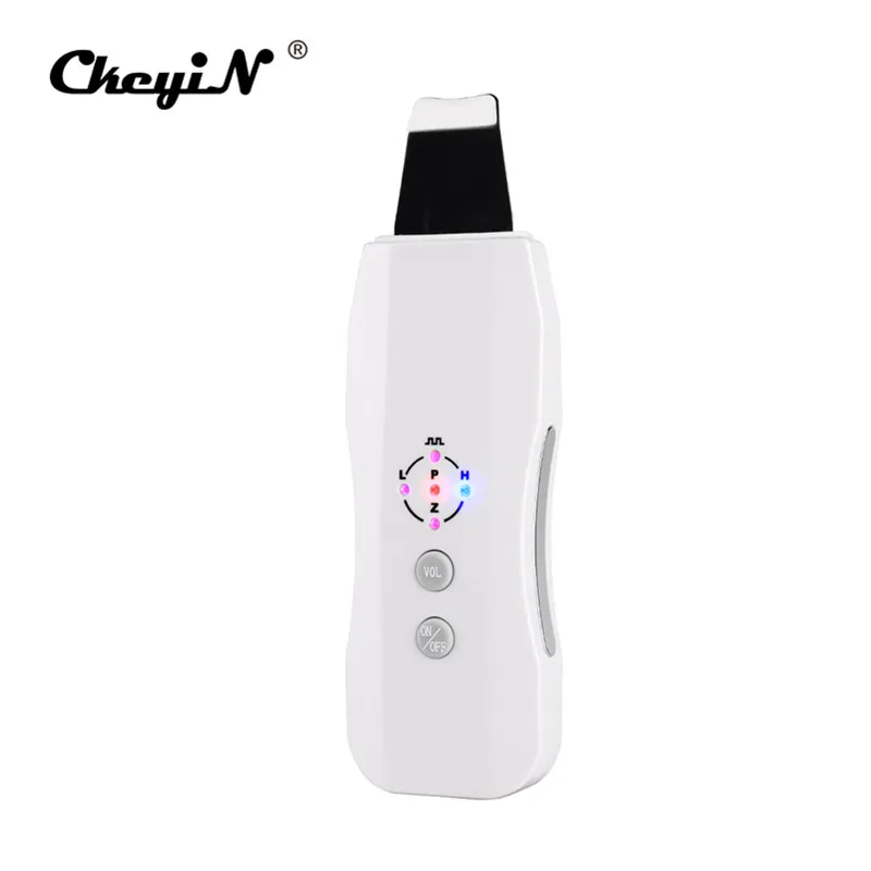 

Portable Mini Ultrasonic USB Rechargeable Skin Acne Scrubber Exfoliation Extractions Peeling Facial Lifting Treatment Deep Clean