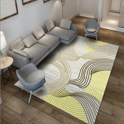 

200cm*300cm big carpets Geometric Minimalism Area Rug And Carpet For Home Living Room Bedroom Modern Large Anti Slip Floor Bedsi