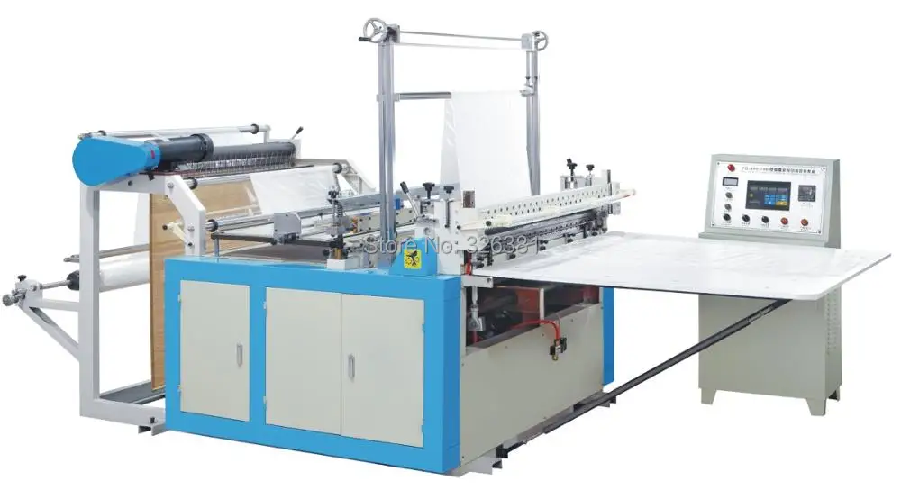 

Bag making machine Cold hot sealing and cutting machine Vest bag bag making machine PE bag making machine