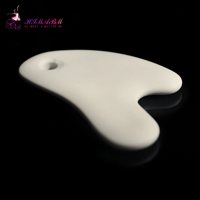 HIMABM ancient Chinese Ceramic guasha board massage tool facial treatment scraping tool for body health beauty care HIMABM ancient Chinese Ceramic guasha board massage tool facial treatment scraping tool for body health beauty care