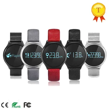 

Fashion Smart Band Touch Screen Blood Pressure Heart Rate Monitor Activity Tracker Smart Band Bracelet For Android IOS phones