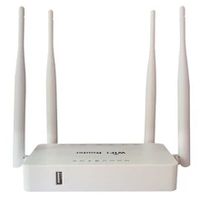 WE1626 Sistema Openwrt Router Wi-fi Sem Fio Para Usb Modem 300 Mbps, sinal Com 4 Strongth Aatennas Router Wi-fi com a cor branca