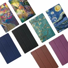 For Amazon Kindle fire HD10 2017 PU Leather Case Cover Smart Skin Protective Stand For Amazon Fire HD 10 Tablet 10.1”