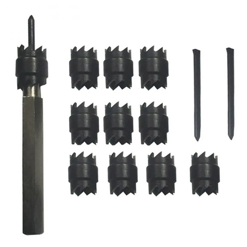 

13 Pcs Spot Welding Drill Double Sided Rotary Spot Weld Cutter Drill Bit Tool