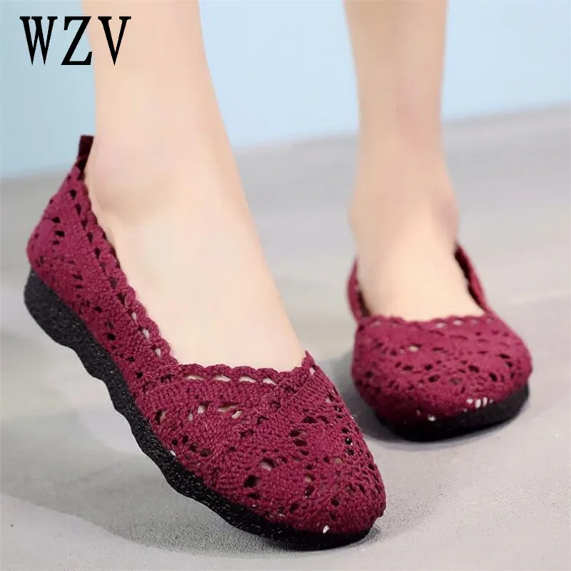 

(35-41) 2018 Women fashion mary shoes cool lace lady work flat shoes female Soft bottom women shoes zapatos lady soft flats B412