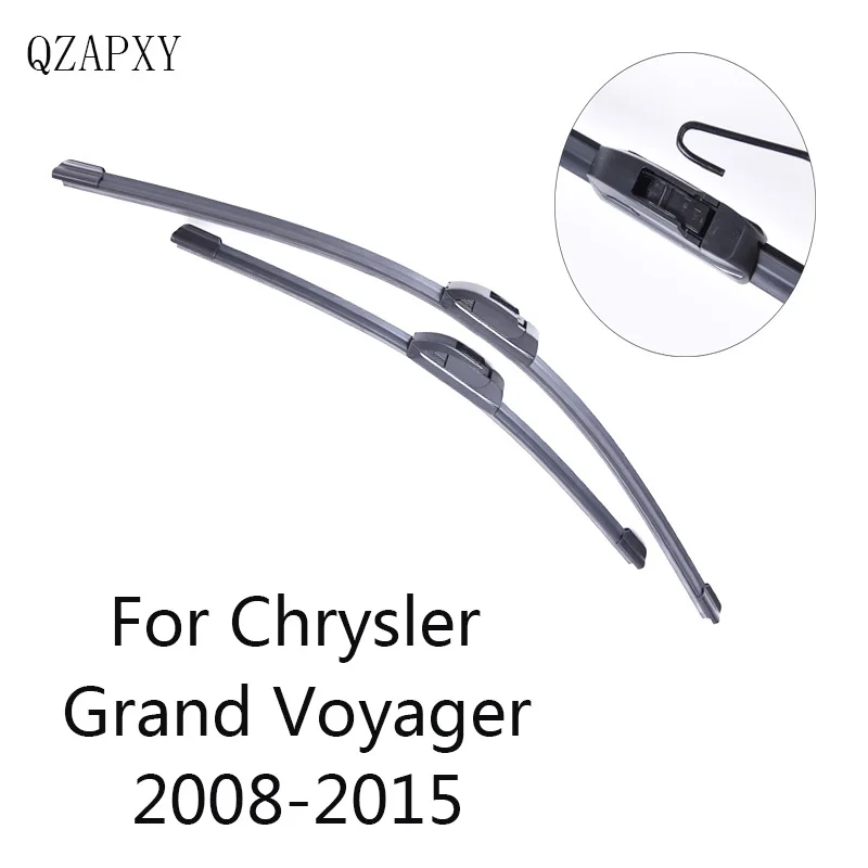 Передние и задние щетки стеклоочистителя для Chrysler Grand Voyager от 2008 2009 2010 2011 2012 до автомобильные аксессуары дворники лобового стекла