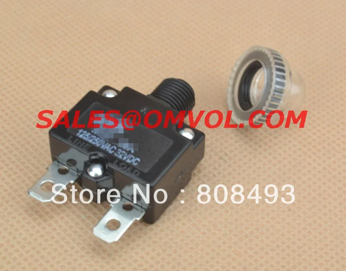 overload switch/overload protector 3A 25A with waterproof coverin