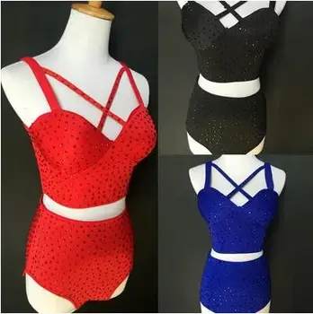 

Woman jazz DSDJ female singer pole dancing bar hot drill suit costume hip hop dance costumes pole dance sexy costumes bodysuit