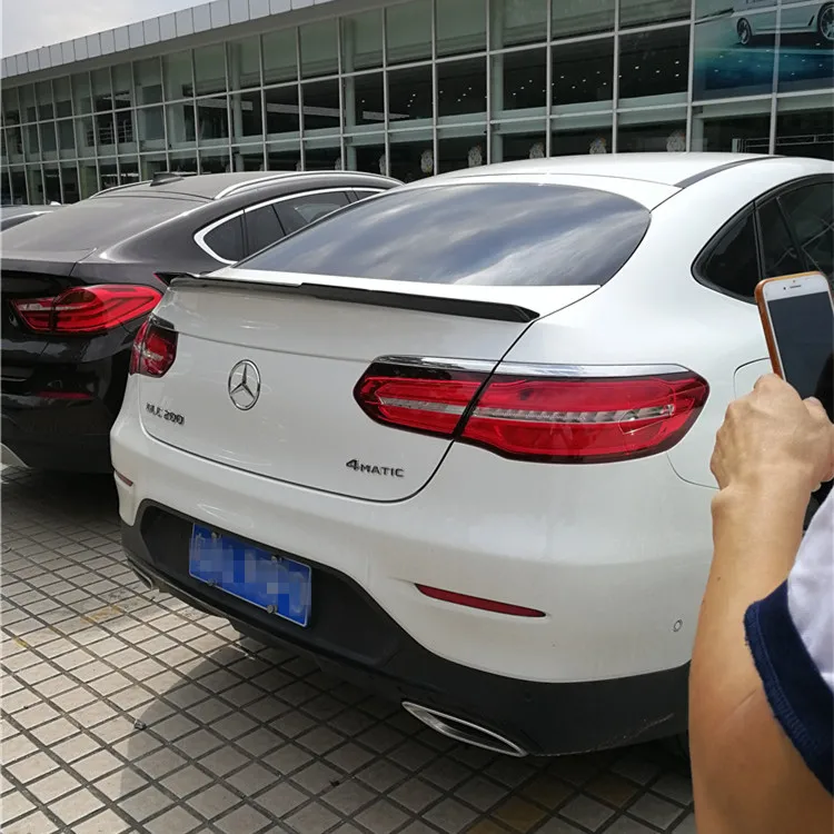 Для Benz glc coupe спойлер- Высококачественный ABS Материал заднее крыло автомобиля праймер цвет задний спойлер