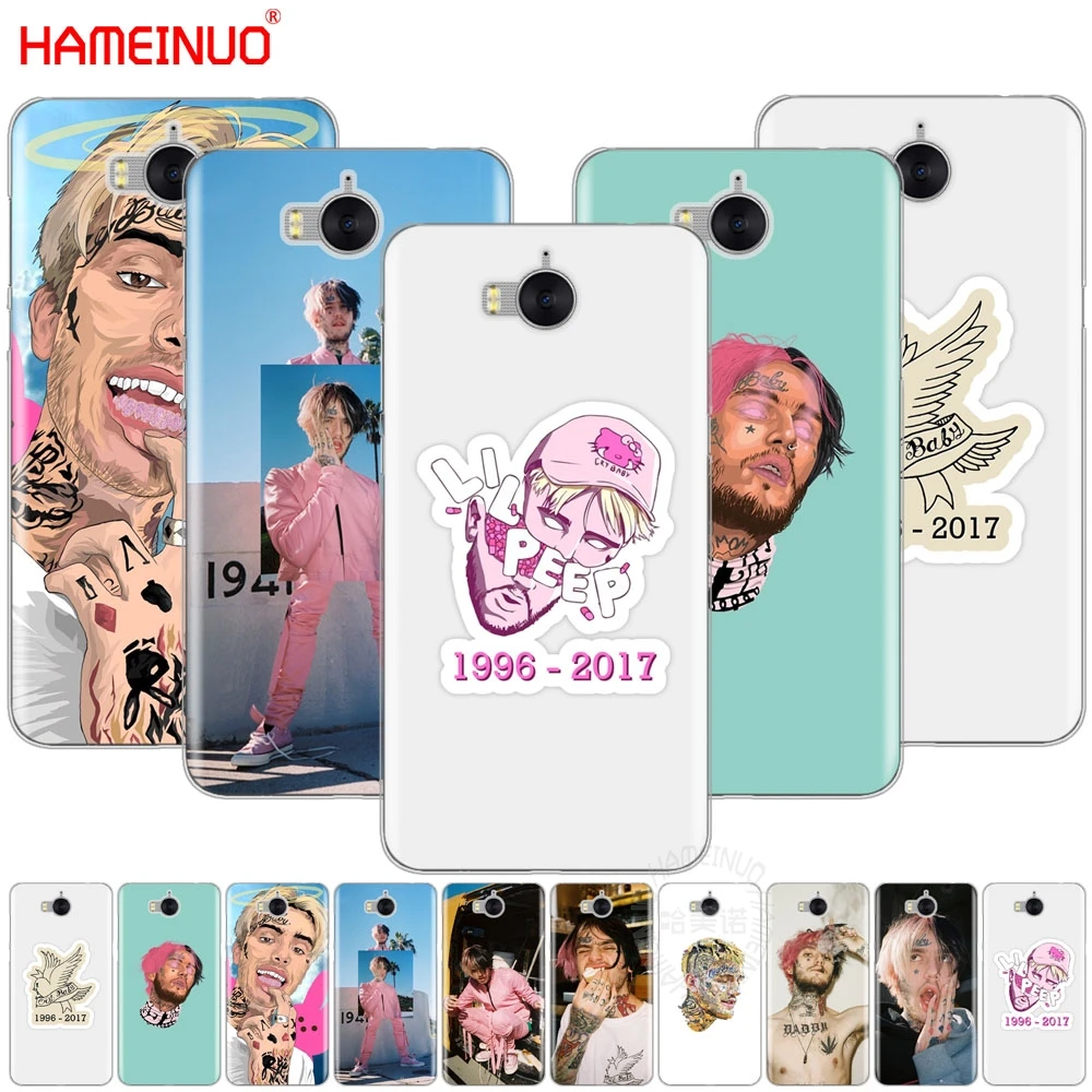 

HAMEINUO lil peep cell phone Cover Case for huawei honor 3C 4X 4C 5C 5X 6 7 Y3 Y6 Y5 2 II Y560 Y7 2017