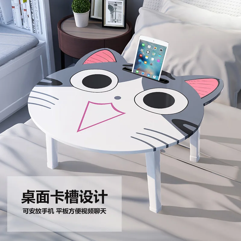 Portable Folding Cartoon Laptop Table Sofa Bed Table Kids Adults Office Laptop Stand Desk Bed Table