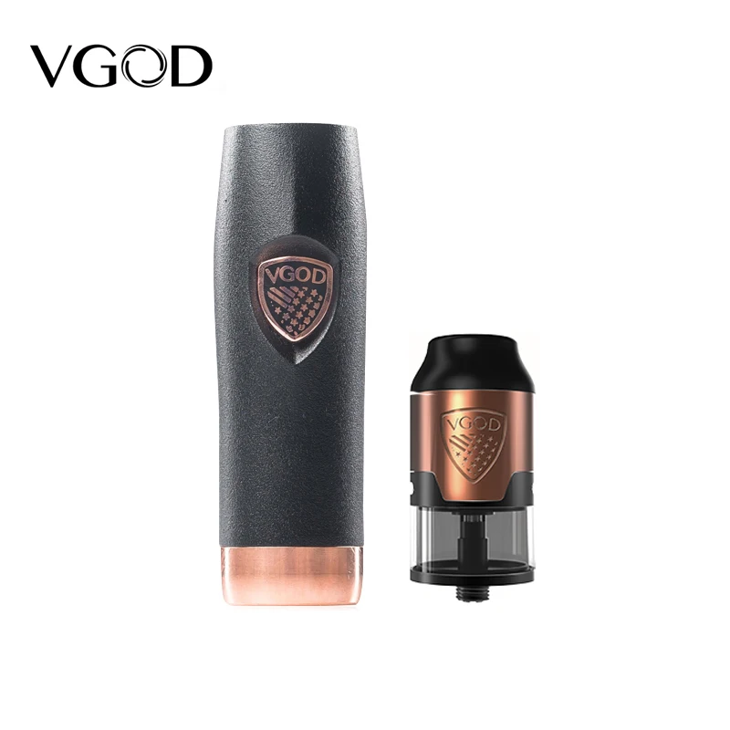 Электроник Sigara VGOD Elite Mech коробка мод с Чехол Vape с 4 мл VGOD Elite RDTA Ремонтопригодный капельный распылитель