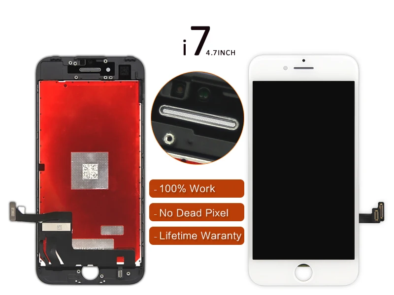 

DHL 5pcs 100%  for iPhone 7 LCD Display with Touch Screen Digitizer Assembly Complete